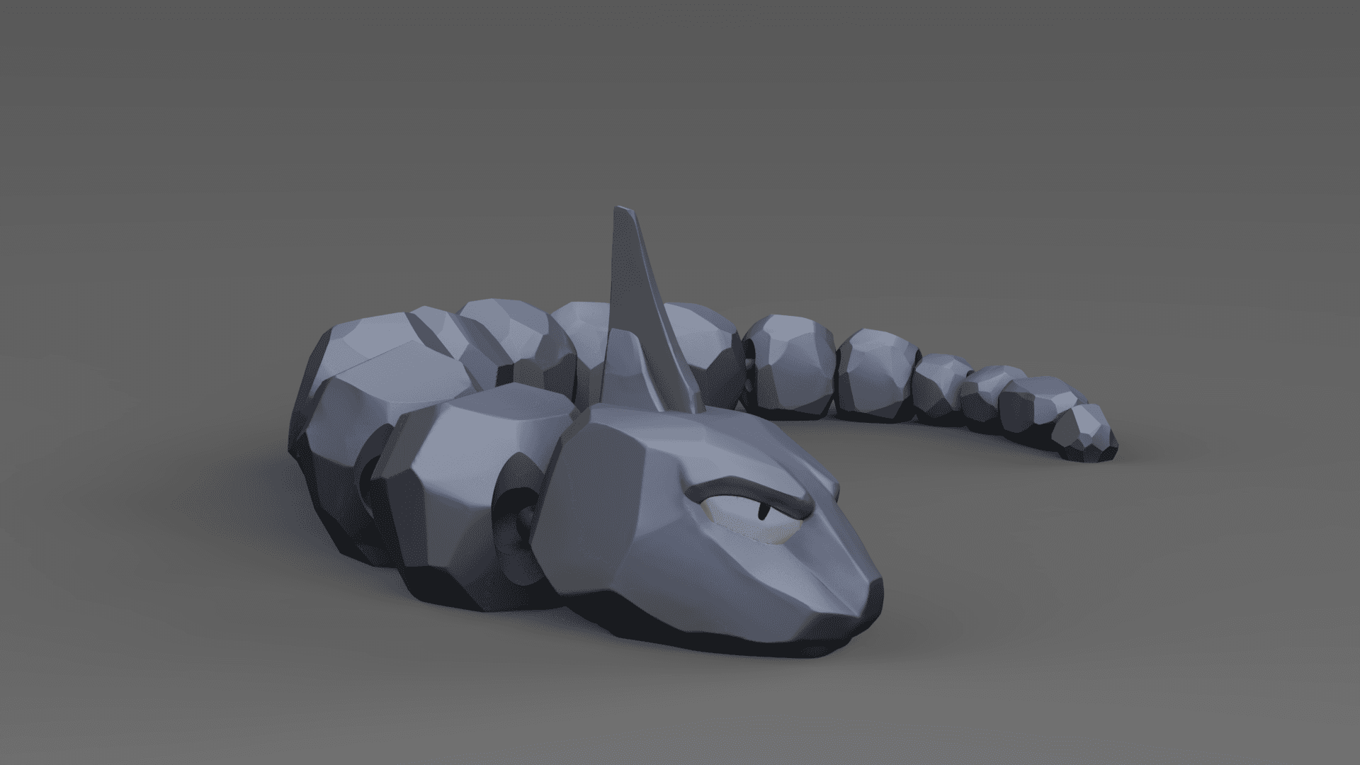 Onix (Pokemon)- Print In Place Flexi 3d model