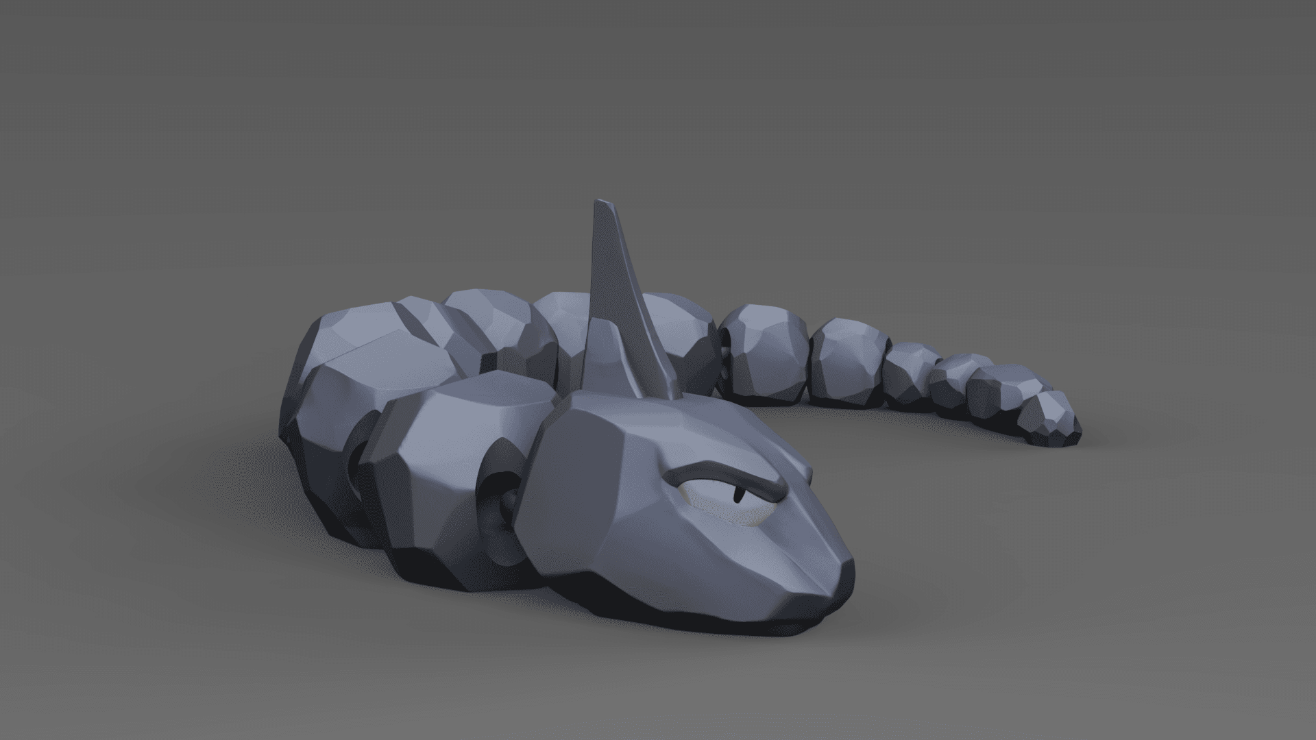 Onix (Pokemon)- Print In Place Flexi 3d model