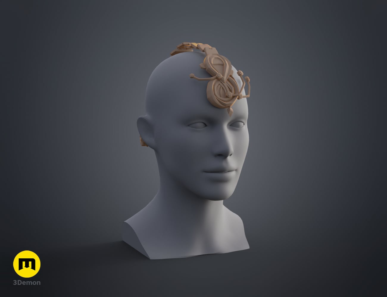 Arcane Lest Head Accessory 3d model