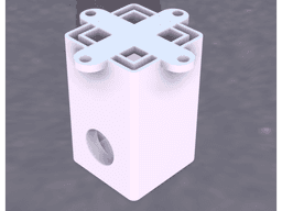 Motor adapter for J-spitfire 3d model