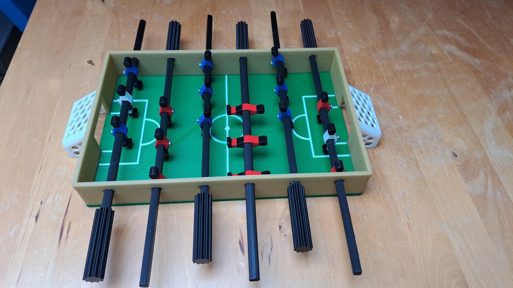 Mini Table Football 3d model