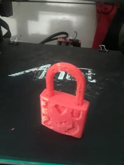 Remix of Blank Love Locks for Remixing 3d model