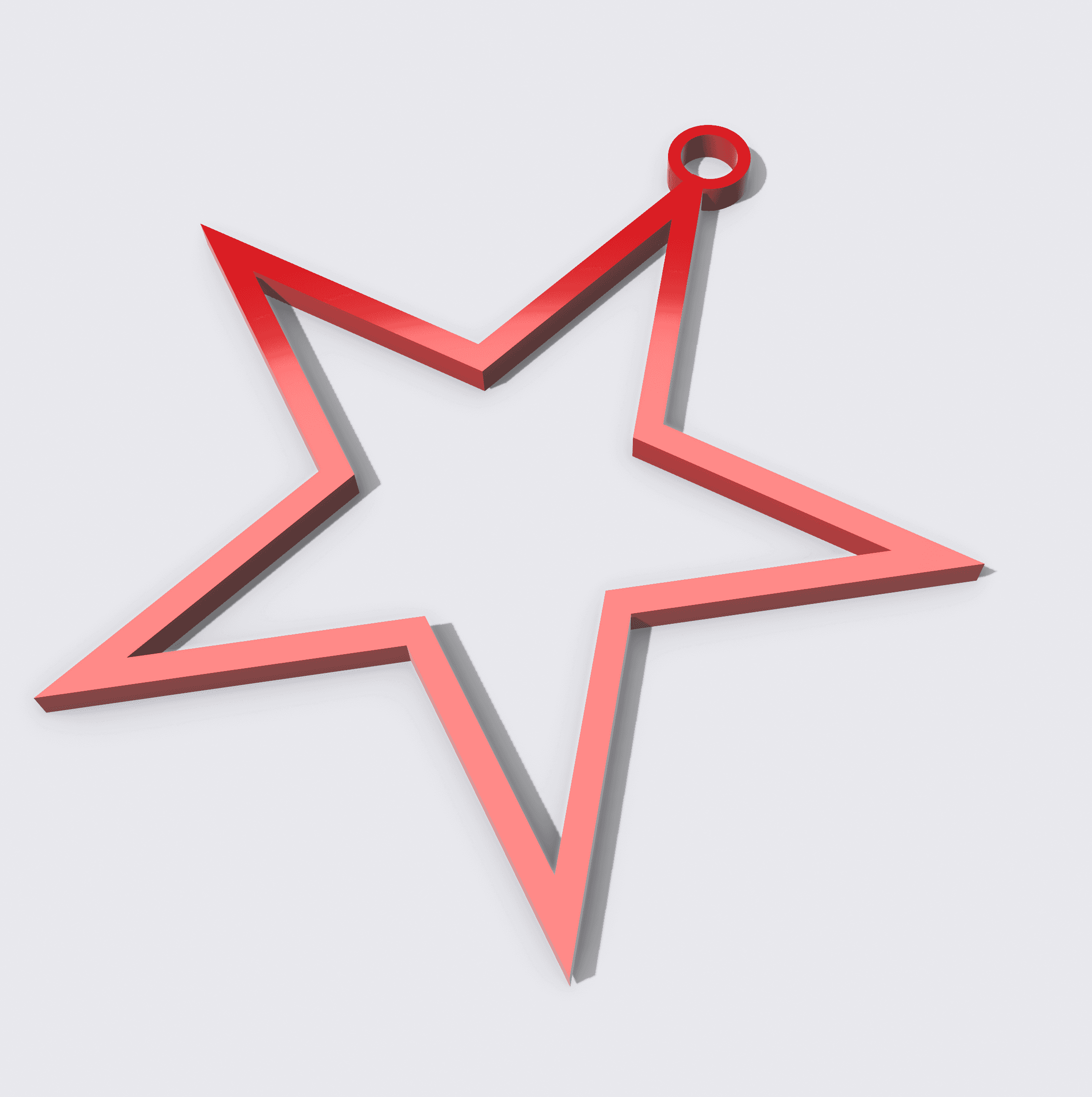 Star Ornament 3d model