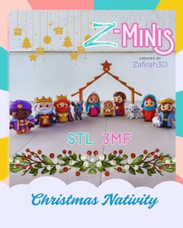NATIVITY Z-MINI 3d model