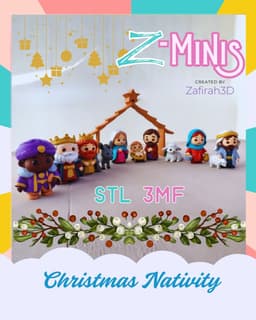 NATIVITY Z-MINI 3d model