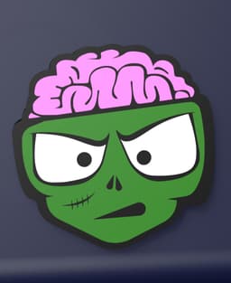Zombie Brain - LED Strip compatible 3d model