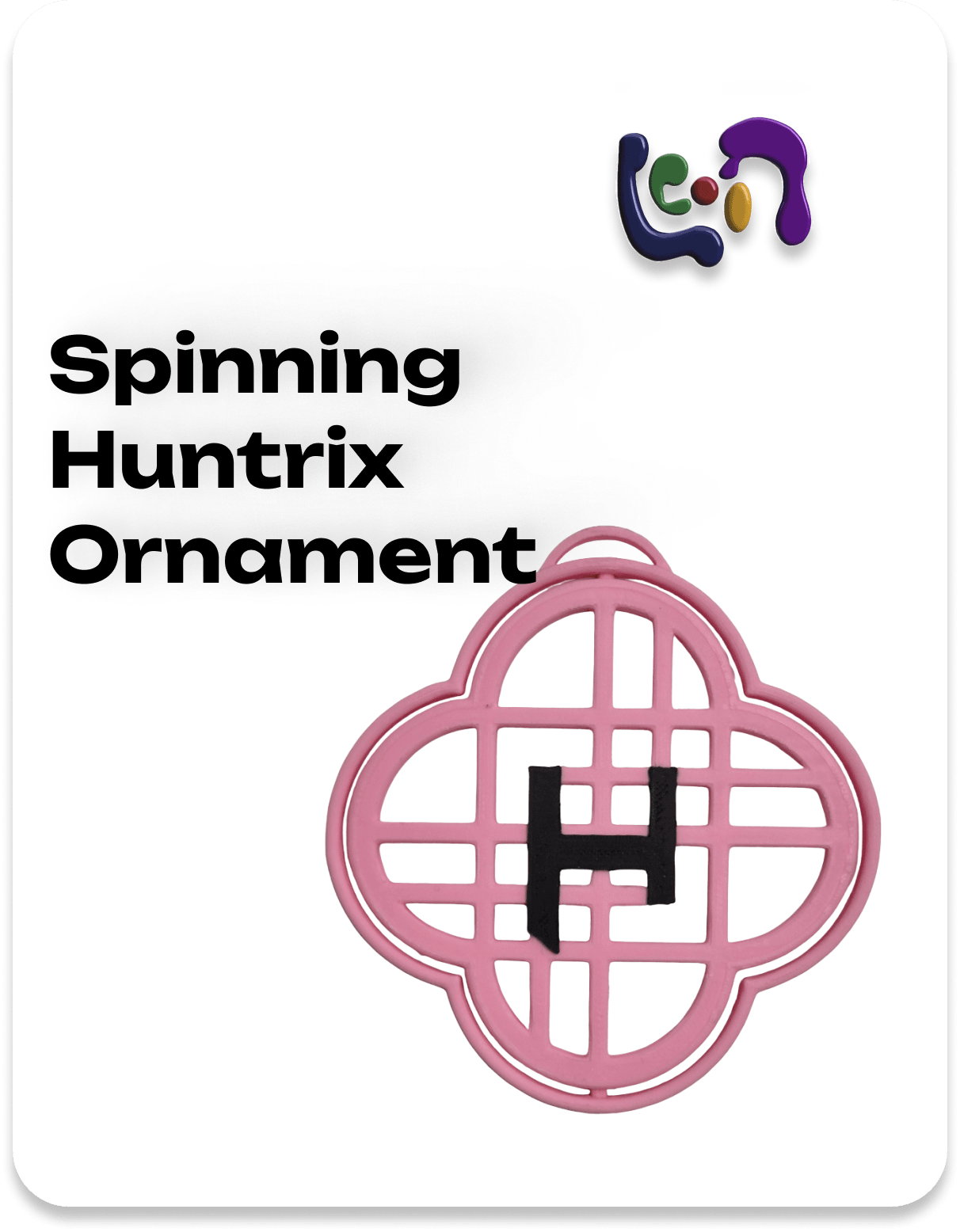 Spinning Huntrix Ornament (K-Pop Demon Hunters) 3d model