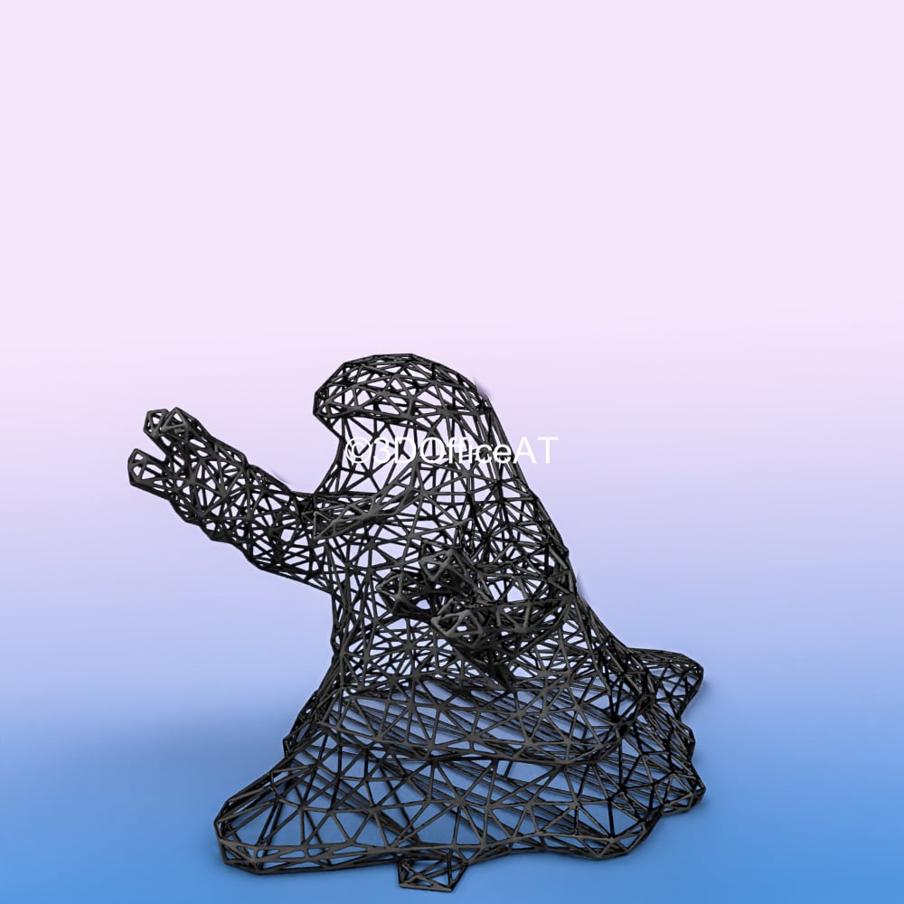 #088 Grimer Pokemon Wiremon Figure 3d model