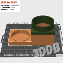 The Terra, Wall and Table Planter 3d model