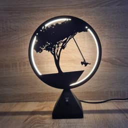 LED Ring Lamp 3d model