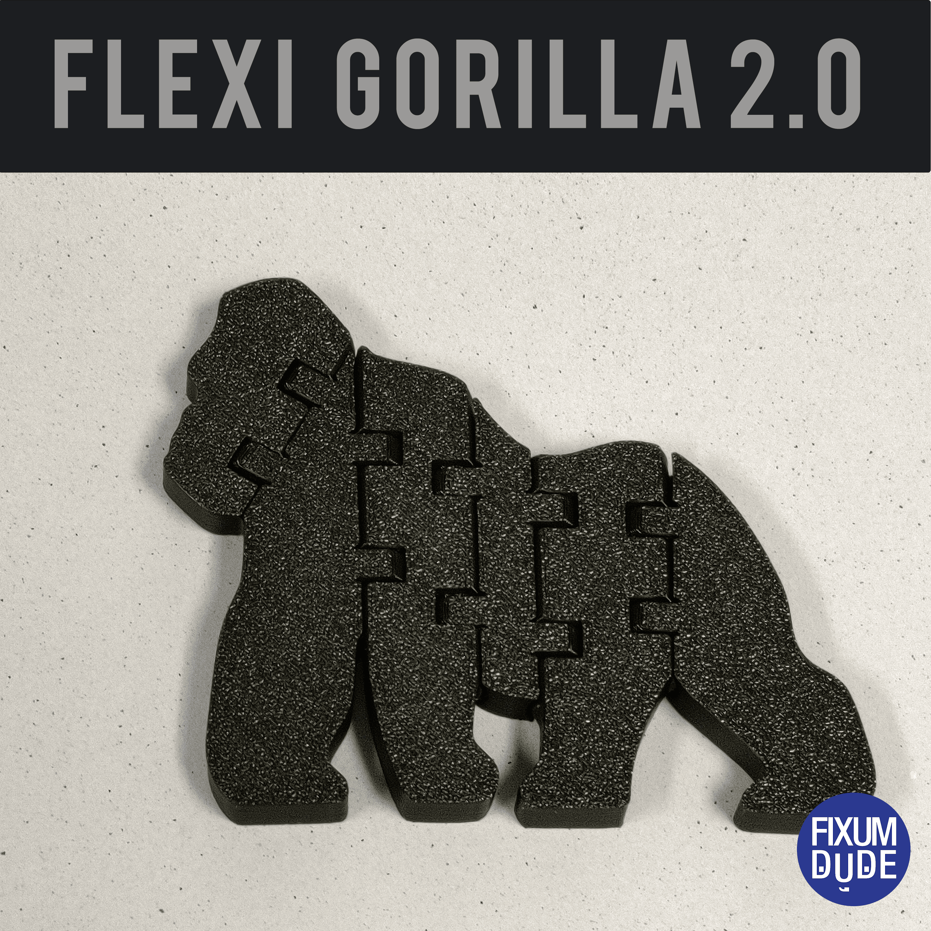 FlexiGorilla 2.0 3d model