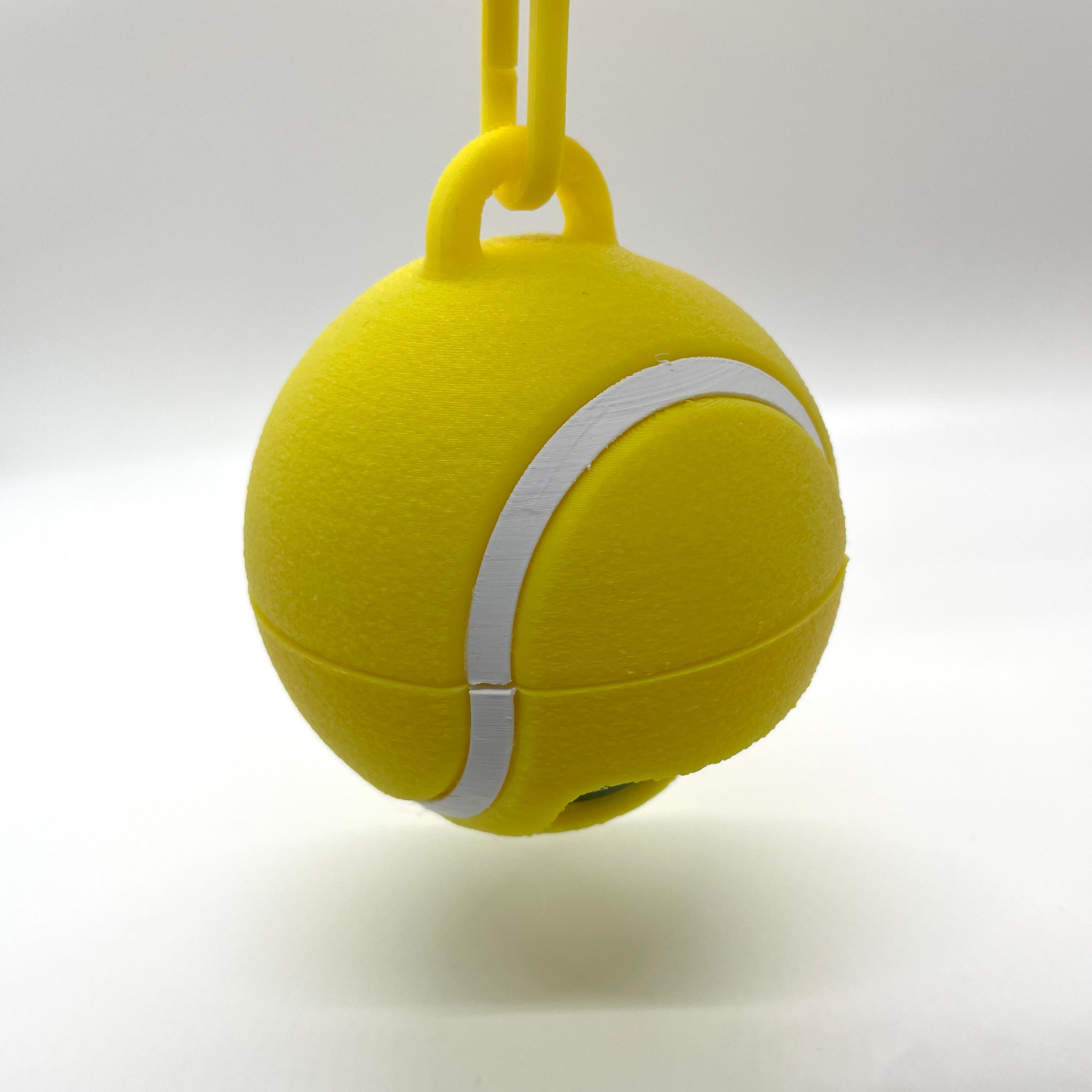 Tennis Ball Doggy Bag Holder 3d model