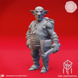 Deep Gnomes - Tabletop Miniatures (Pre-Supported) 3d model