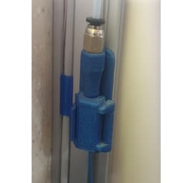 PTFE Holder + Dust filter 3d model