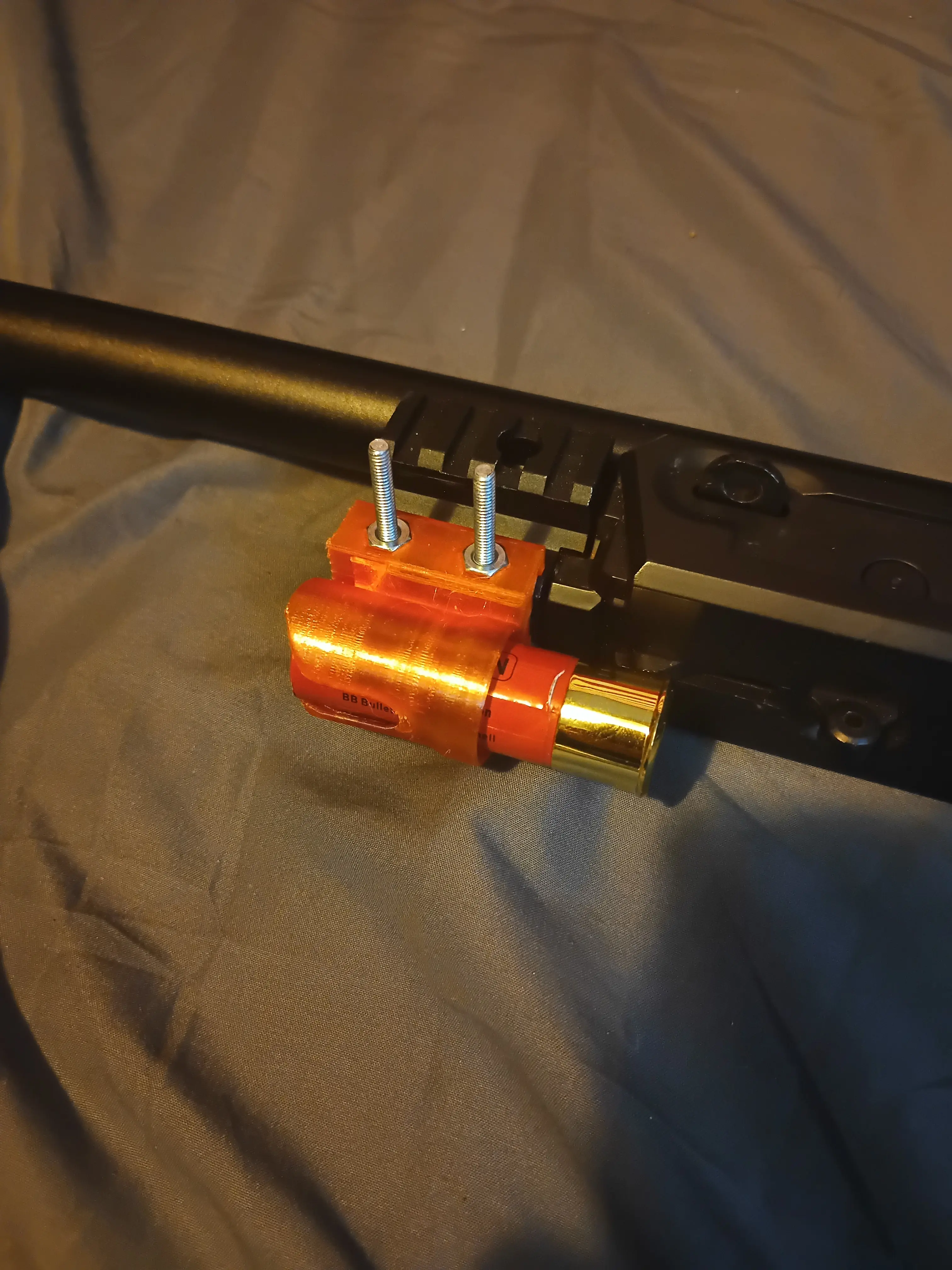 Airsoft Picatinny Shotgun Shell Holder Remix 3d model