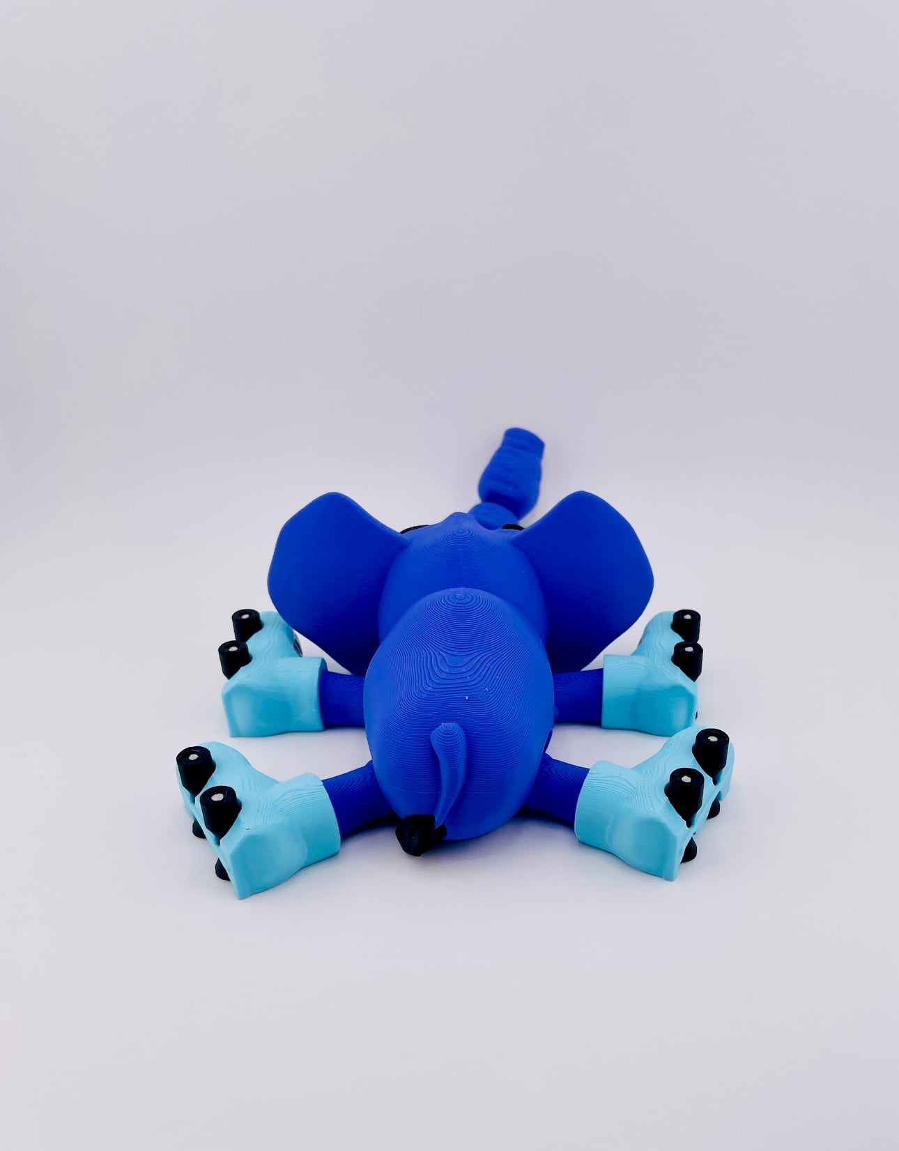 Elephant Roller Skate Flexi 3d model