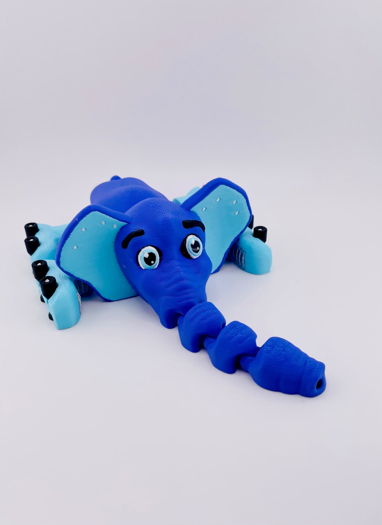 Elephant Roller Skate Flexi 3d model