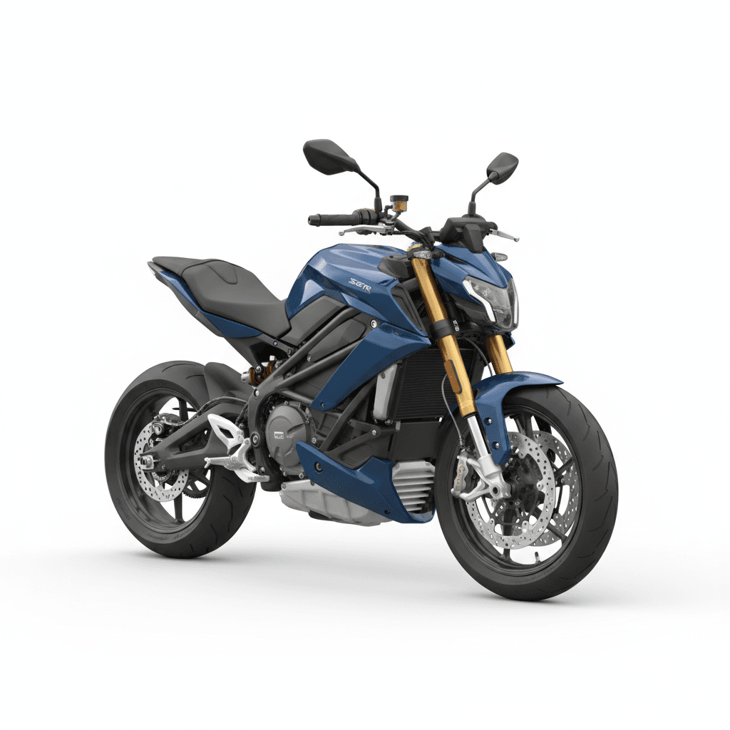 Zero SR Electric Street Motorcycle 3d model
