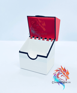 TCG PokeBall Inspired Deck Box / no supports / 3mf included 3d model