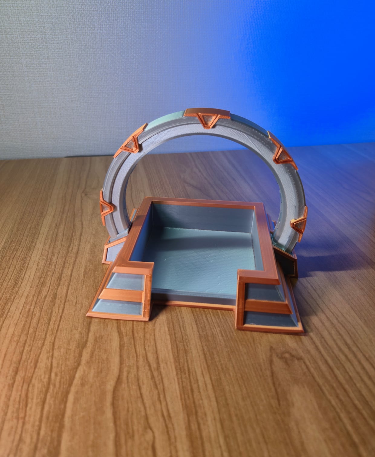 Portal Gate Sticky Note Tray 3d model