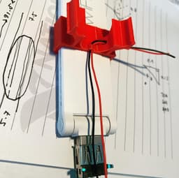 DJI Tello Onboard Mi WIFI Extender Bracket Mod 3d model