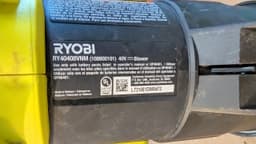 Ryobi 40v Blower Multiboard 3d model