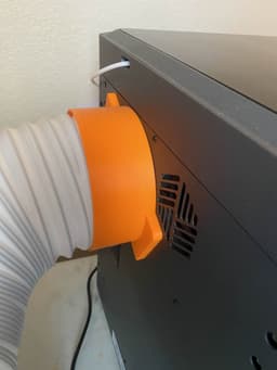 Centauri Carbon Magnetic Exhaust Fan Duct 3d model