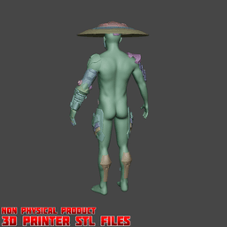 Mizuki Cosplay Set Overwatch 3d model