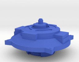 BEYBLADE POSEIDON | COMPLETE | PLASTIC GEN SERIES 3d model