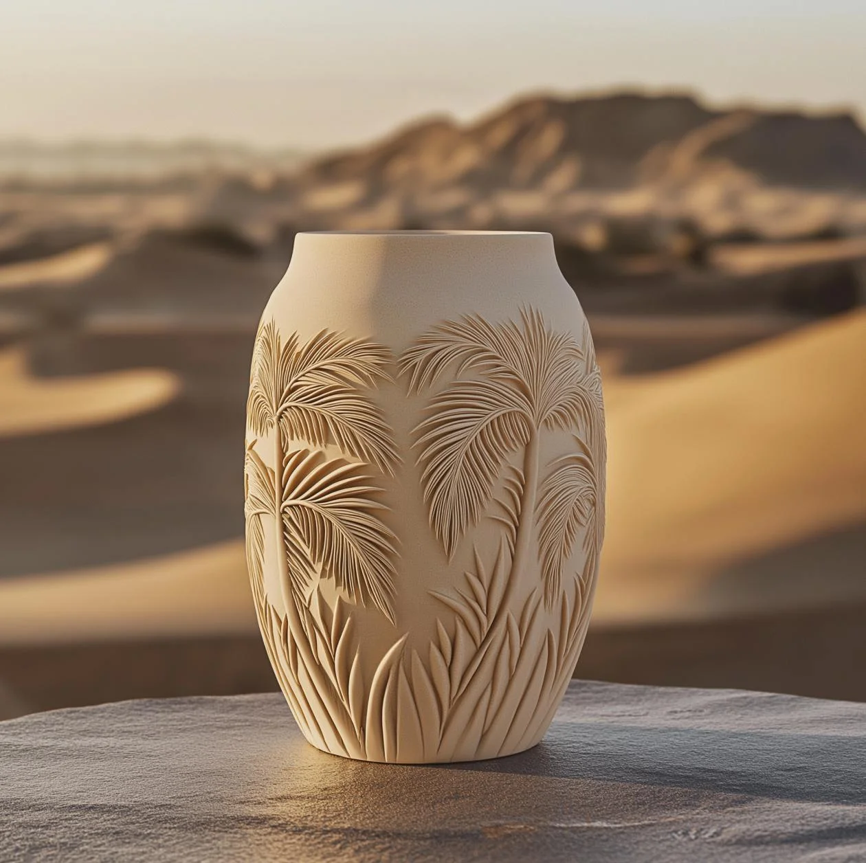 Sand Palms Vase for Stunning Home Decor 3d model
