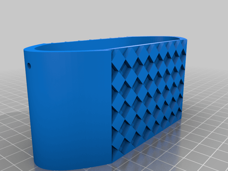 Cubic Texture Basket 3d model