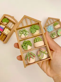 Greenhouse Multi Clicker Keychain Fidget Toy Bundle 3d model