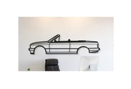 BMW - E30 Cabriolet Wall Art 3d model