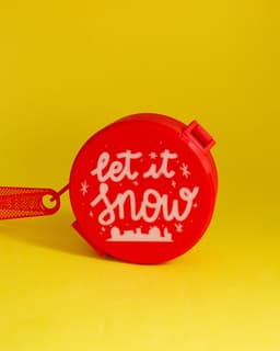 Lockable Coin Purse (Grinch and Snowflake) 3d model