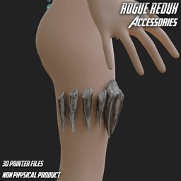 Rogue Redux Accessories Marvel Rivals 3d model