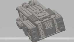 FHW: Rail cult crew car v2 (BoD) 3d model