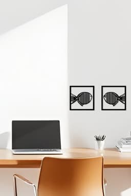 Fish Wall Art, Wall Decor, Home Decor 3d model