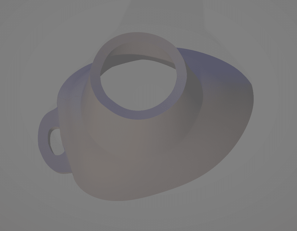 Wide Mouth Funnel 3d model