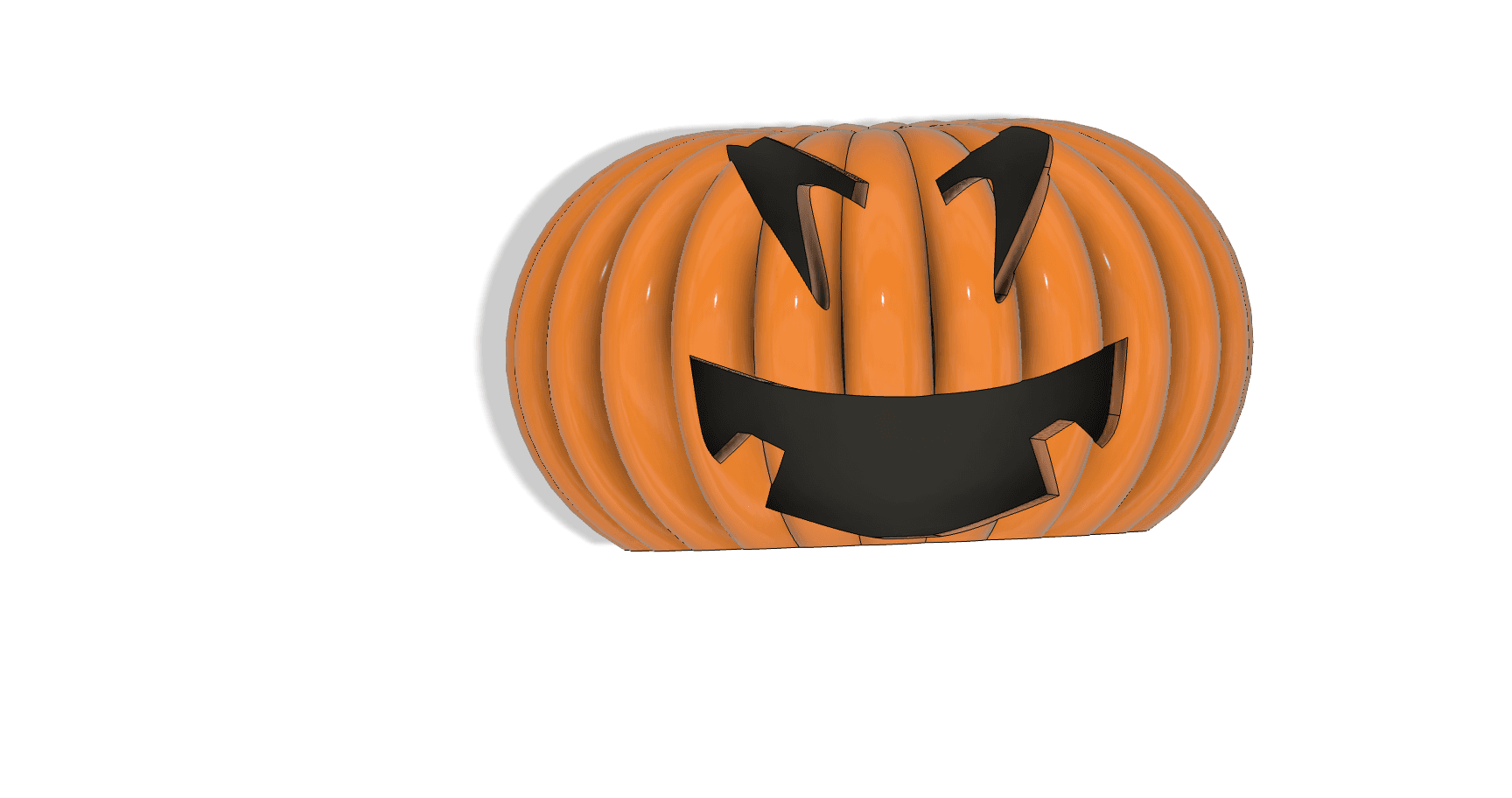 FRIGHTENING FRIENDS - Jack O Lantern #5 TOPPER, TOY, SPEED, RACING, GO FAST PUMPKIN, HALLOWEEN 3d model