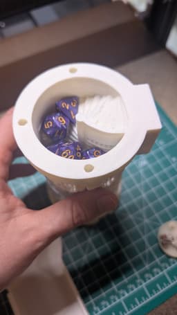 Supportless Dice Tower V2 (DND / TTRPG) 3d model