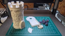 Supportless Dice Tower V2 (DND / TTRPG) 3d model