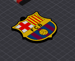 Keychain: Barcelona I 3d model