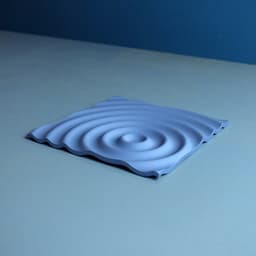Tray “waterdrop” 3d model