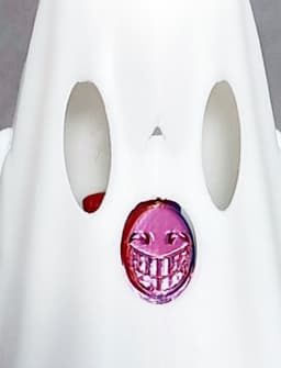 Dancing Articulated Ghost โ Fully Posable Walking Ghost - 3D Printable Kinetic Character 3d model