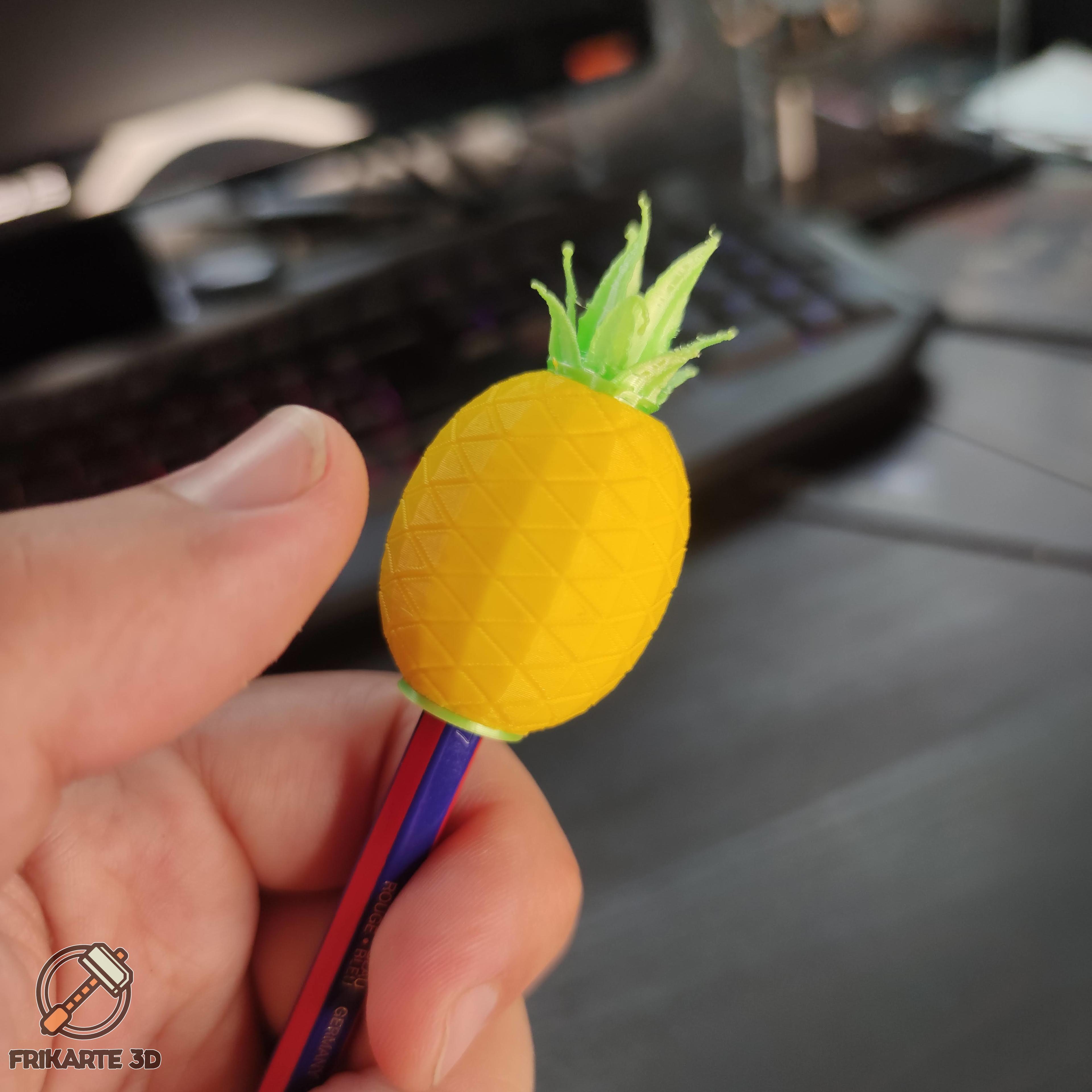 Pineapple Pencil Spinner - BackToSchool 3d model