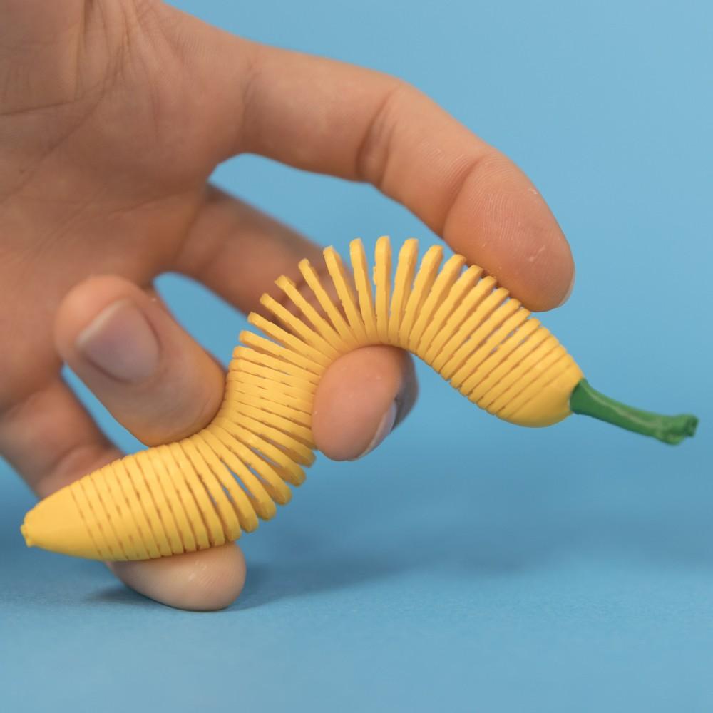Small Banana Springo // Fruit Springos 3d model