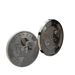 Fuck Coin 3d model