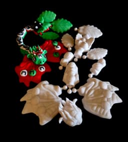 Candy Christmas Dragon B.A.D *Commercial Version* 3d model