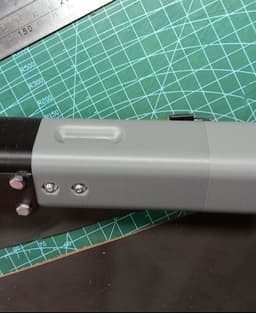 Leather Strap Cutter with Blade Storage - Customizable Width 3d model