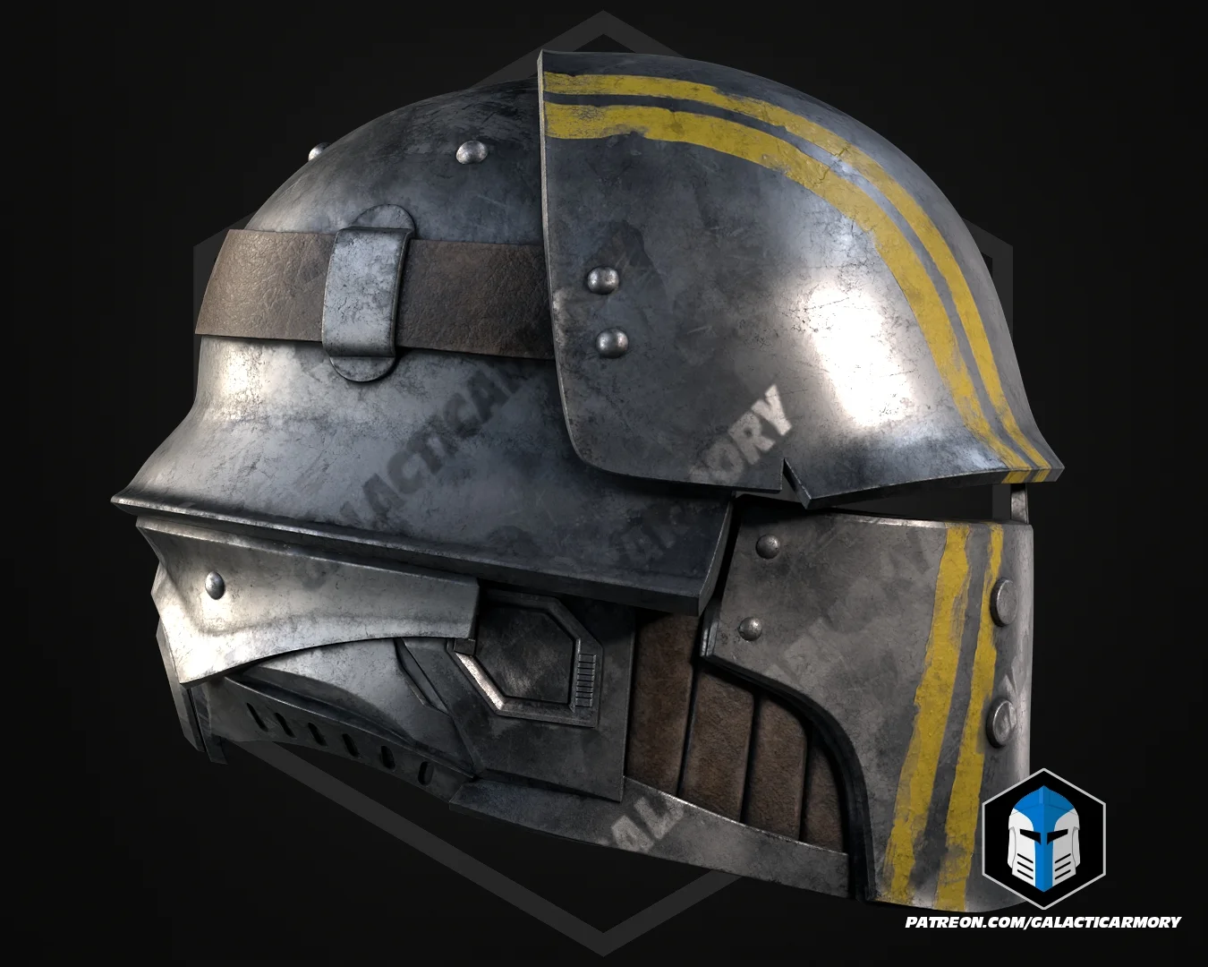 HD2 Bulwark Helmet - 3D Print Files 3d model